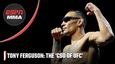 tony ferguson|Tony Ferguson calls himself the ‘CSO— Chief Security  .